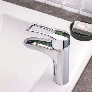 Смеситель для раковины BOOU B8206-1 хром